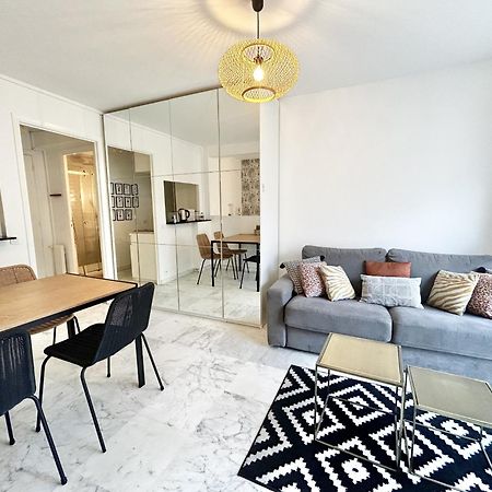 Aparthotel Riviera: Quiet Studio with AC and Terrace in Nice Carré d'Or Exterior photo